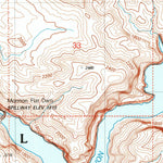 United States Geological Survey Mormon Flat Dam, AZ (2004, 24000-Scale) digital map