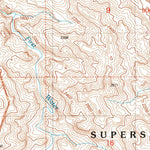 United States Geological Survey Mormon Flat Dam, AZ (2004, 24000-Scale) digital map
