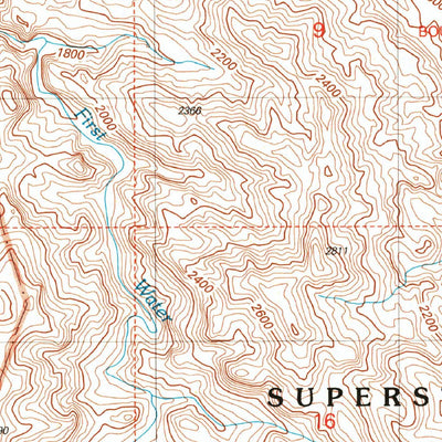 United States Geological Survey Mormon Flat Dam, AZ (2004, 24000-Scale) digital map