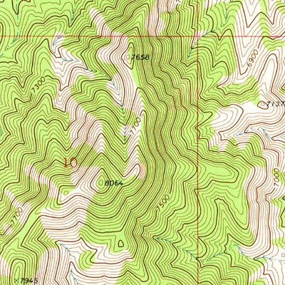 United States Geological Survey Mormon Gap, UT (1971, 24000-Scale) digital map
