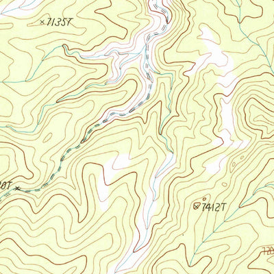 United States Geological Survey Mormon Jack Pass, NV (1986, 24000-Scale) digital map