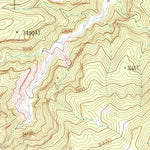 United States Geological Survey Mormon Jack Pass, NV (1986, 24000-Scale) digital map