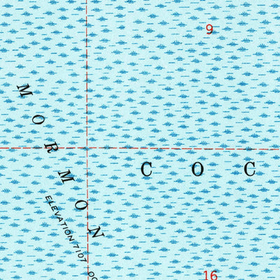 United States Geological Survey Mormon Lake, AZ (1965, 24000-Scale) digital map