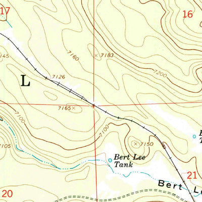 United States Geological Survey Mormon Mountain, AZ (1965, 24000-Scale) digital map