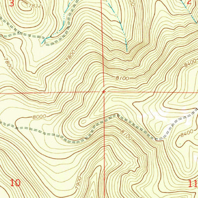 United States Geological Survey Mormon Mountain, AZ (1965, 24000-Scale) digital map