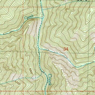 United States Geological Survey Mormon Mountain, ID (2004, 24000-Scale) digital map