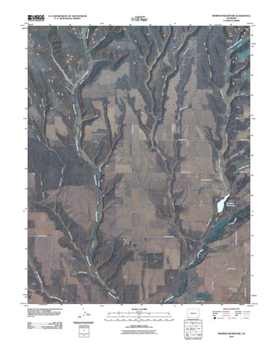 United States Geological Survey Mormon Reservoir, CO (2010, 24000-Scale) digital map