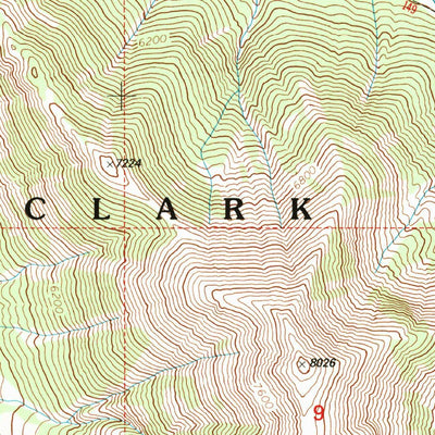 United States Geological Survey Morningstar Mountain, MT (1995, 24000-Scale) digital map
