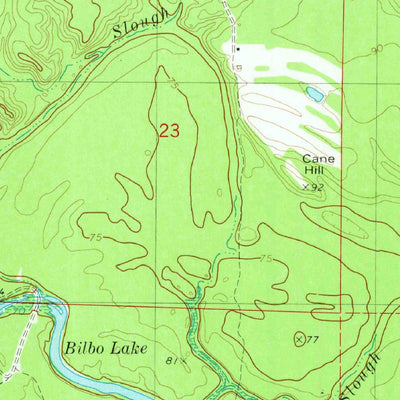 United States Geological Survey Moro Bay, AR (1981, 24000-Scale) digital map