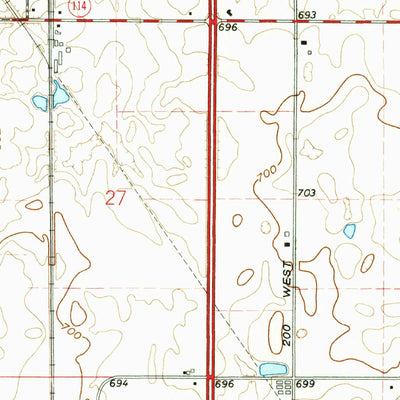 United States Geological Survey Morocco, IN (1961, 24000-Scale) digital map