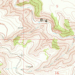 United States Geological Survey Moroni Peak, UT (1969, 24000-Scale) digital map