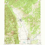 United States Geological Survey Moroni, UT (1951, 62500-Scale) digital map