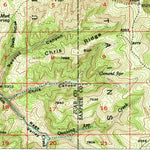 United States Geological Survey Moroni, UT (1951, 62500-Scale) digital map