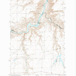 United States Geological Survey Morony Dam, MT (1965, 24000-Scale) digital map