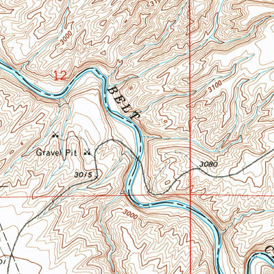 United States Geological Survey Morony Dam, MT (1965, 24000-Scale) digital map