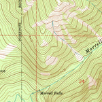 United States Geological Survey Morrell Lake, MT (1970, 24000-Scale) digital map