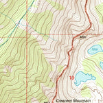 United States Geological Survey Morrell Lake, MT (1999, 24000-Scale) digital map