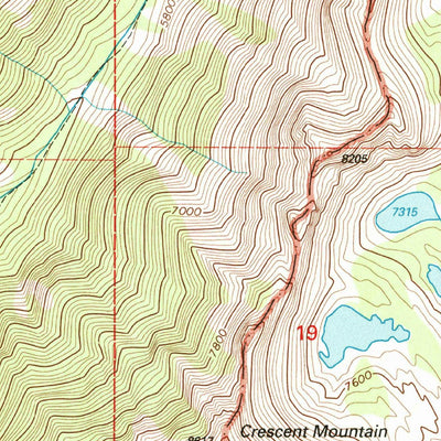 United States Geological Survey Morrell Lake, MT (1999, 24000-Scale) digital map