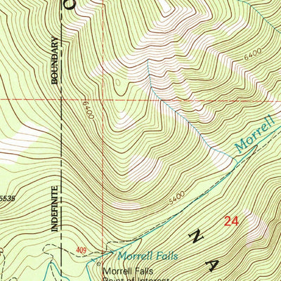 United States Geological Survey Morrell Lake, MT (1999, 24000-Scale) digital map