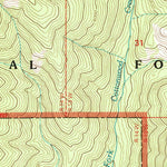 United States Geological Survey Morrell Mountain, MT (1999, 24000-Scale) digital map