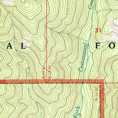 United States Geological Survey Morrell Mountain, MT (1999, 24000-Scale) digital map
