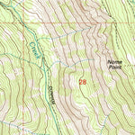 United States Geological Survey Morrell Mountain, MT (1999, 24000-Scale) digital map