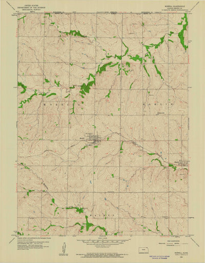 United States Geological Survey Morrill, KS (1959, 24000-Scale) digital map
