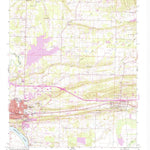 United States Geological Survey Morrilton East, AR (1990, 24000-Scale) digital map