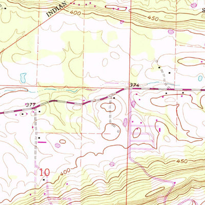 United States Geological Survey Morrilton East, AR (1990, 24000-Scale) digital map
