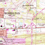 United States Geological Survey Morrilton East, AR (1990, 24000-Scale) digital map