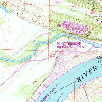 United States Geological Survey Morrilton West, AR (1961, 24000-Scale) digital map