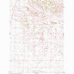 United States Geological Survey Morris Butte, MT (1981, 24000-Scale) digital map