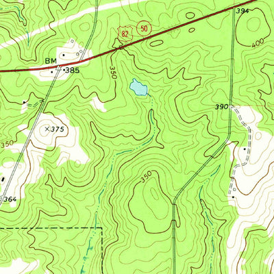 United States Geological Survey Morris, GA (1973, 24000-Scale) digital map