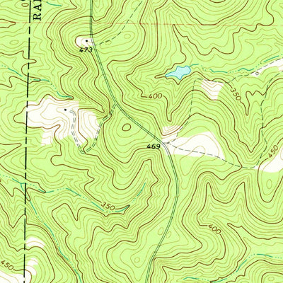 United States Geological Survey Morris, GA (1973, 24000-Scale) digital map