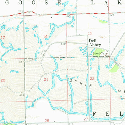 United States Geological Survey Morris, IL (1954, 62500-Scale) digital map