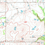 United States Geological Survey Morris, OK (1970, 24000-Scale) digital map