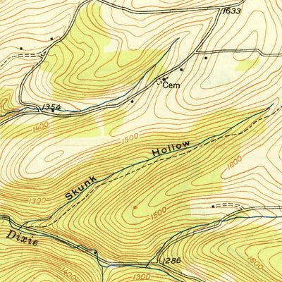 United States Geological Survey Morris, PA (1950, 24000-Scale) digital map