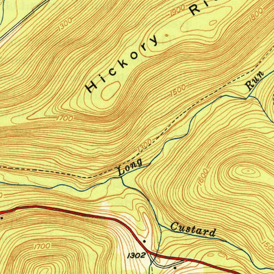 United States Geological Survey Morris, PA (1950, 24000-Scale) digital map