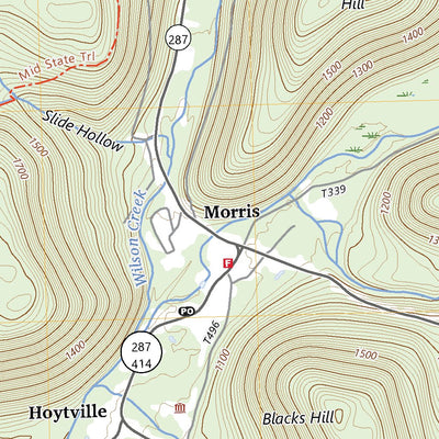 United States Geological Survey Morris, PA (2023, 24000-Scale) digital map