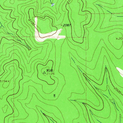 Morris Ranch, Tx (1964, 24000-scale) Map By United States Geological 