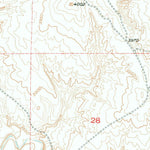 United States Geological Survey Morrisey NE, WY (1951, 24000-Scale) digital map