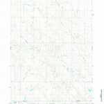 United States Geological Survey Morrisey SE, WY (1982, 24000-Scale) digital map