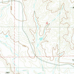 United States Geological Survey Morrisey SE, WY (1982, 24000-Scale) digital map