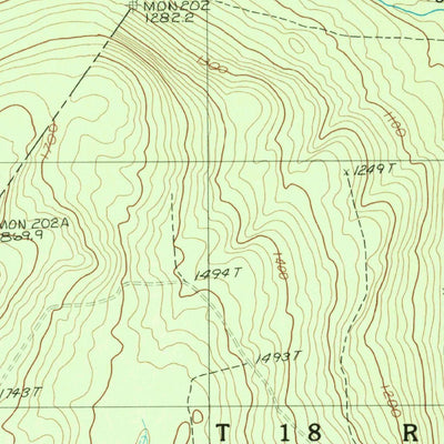 United States Geological Survey Morrison Brook, ME (1987, 24000-Scale) digital map