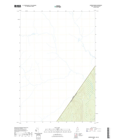United States Geological Survey Morrison Brook, ME (2021, 24000-Scale) digital map