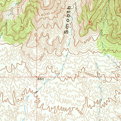 United States Geological Survey Morrison Canyon, WY (1951, 24000-Scale) digital map