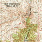 United States Geological Survey Morrison Canyon, WY (1951, 24000-Scale) digital map