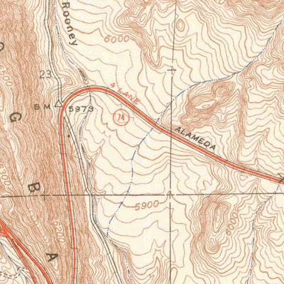 United States Geological Survey Morrison, CO (1938, 24000-Scale) digital map