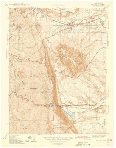 United States Geological Survey Morrison, CO (1942, 31680-Scale) digital map