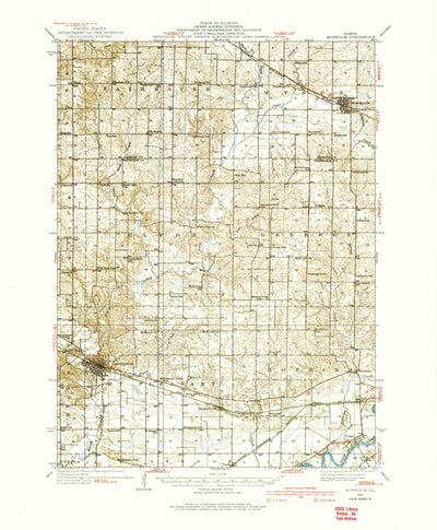 United States Geological Survey Morrison, IL (1934, 62500-Scale) digital map
